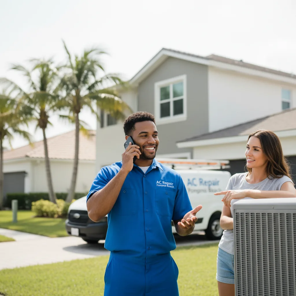 AC Repair Pompano Beach customer support in Lindale